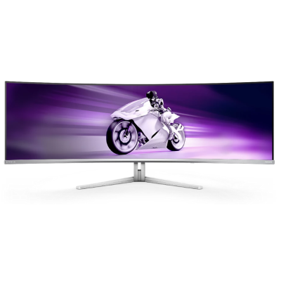 Монiтор TFT PHILIPS 48.9" Evnia 49M2C8900L/00 32:9 QD OLED Dual QHD 144Hz USB-C Height MM Монiтор TFT PHILIPS 48.9" Evnia 49M2C8900L/00 32:9 QD OLED Dual QHD 144Hz USB-C Height MM