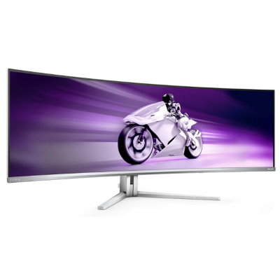 Монiтор TFT PHILIPS 48.9" Evnia 49M2C8900L/00 32:9 QD OLED Dual QHD 144Hz USB-C Height MM Монiтор TFT PHILIPS 48.9" Evnia 49M2C8900L/00 32:9 QD OLED Dual QHD 144Hz USB-C Height MM
