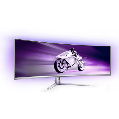 Монiтор TFT PHILIPS 48.9" Evnia 49M2C8900L/00 32:9 QD OLED Dual QHD 144Hz USB-C Height MM Монiтор TFT PHILIPS 48.9" Evnia 49M2C8900L/00 32:9 QD OLED Dual QHD 144Hz USB-C Height MM