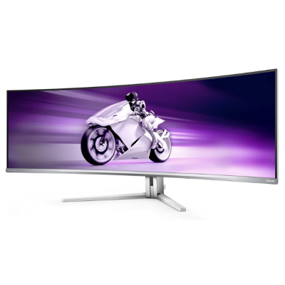 Монiтор TFT PHILIPS 48.9" Evnia 49M2C8900L/00 32:9 QD OLED Dual QHD 144Hz USB-C Height MM Монiтор TFT PHILIPS 48.9" Evnia 49M2C8900L/00 32:9 QD OLED Dual QHD 144Hz USB-C Height MM