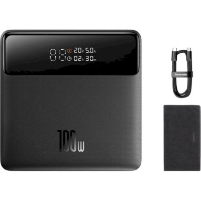 Портативна батарея Baseus 20000mAh 100W Blade Power HD Edition (PPBL000301) Black