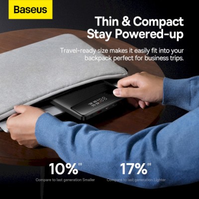 Портативна батарея Baseus 20000mAh 100W Blade Power HD Edition (PPBL000301) Black