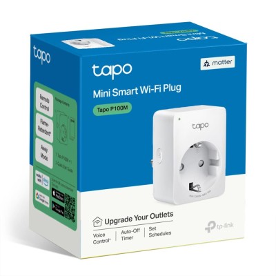 Розумна Wi-Fi розетка, Tapo P100M TP-LINK Розумна Wi-Fi розетка, Tapo P100M TP-LINK