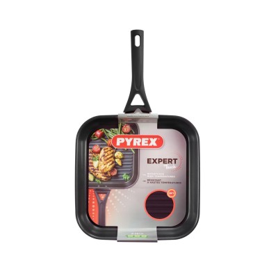 Сковорода PYREX EXPERT Touch сковорідка Grill 28см б/кришки (ET28BHX/7644) Сковорода PYREX EXPERT Touch сковорідка Grill 28см б/кришки (ET28BHX/7644)