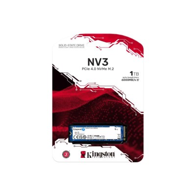 Твердотільний запам’ятовувальний пристрій накопичувач (SSD) G4 M.2 NVME 1TB SNV3S/1000G KINGSTON
