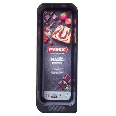 Форма PYREX MAGIC мет.форма д/кекса прямокут 30см (MG30BL6/7646)