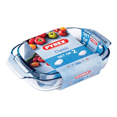 Форма с/к PYREX CLASSIC н-р форм 2пр скляна прямокут.35х23,30х19см (913S609/8045) Форма с/к PYREX CLASSIC н-р форм 2пр скляна прямокут.35х23,30х19см (913S609/8045)