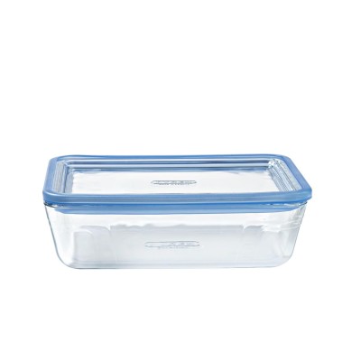 Форма с/к PYREX Pure Glass 1.6 л прямокут.22x17x6см скл.криш (242A000/8045)
