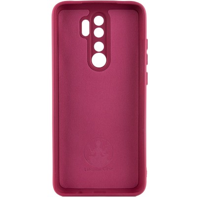 Чехол Silicone Cover Lakshmi Full Camera (A) для Xiaomi Redmi 9 Бордовый / Marsala