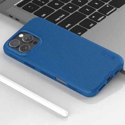 Чохол Nillkin Matte Magnetic Pro для Apple iPhone 16 Pro Max (6.9") Синій / Blue
