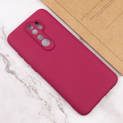 Чехол Silicone Cover Lakshmi Full Camera (A) для Xiaomi Redmi 9 Бордовый / Marsala