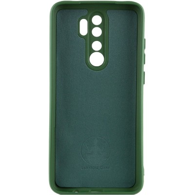 Чехол Silicone Cover Lakshmi Full Camera (A) для Xiaomi Redmi 9 Зеленый / Dark green
