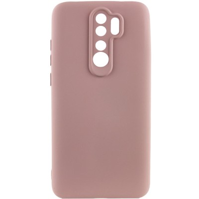 Чехол Silicone Cover Lakshmi Full Camera (A) для Xiaomi Redmi 9 Розовый / Pink Sand
