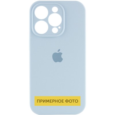 Чохол Silicone Case Full Camera Protective (AA) для Apple iPhone 16 (6.1") Блакитний / Sweet Blue Чохол Silicone Case Full Camera Protective (AA) для Apple iPhone 16 (6.1") Блакитний / Sweet Blue