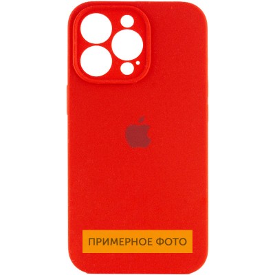 Чохол Silicone Case Full Camera Protective (AA) для Apple iPhone 16 (6.1") Червоний / Red Чохол Silicone Case Full Camera Protective (AA) для Apple iPhone 16 (6.1") Червоний / Red