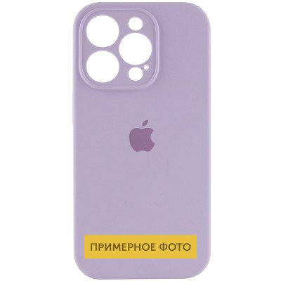 Чохол Silicone Case Full Camera Protective (AA) для Apple iPhone 16 Plus (6.7") Бузковий / Lilac