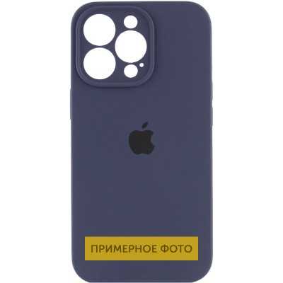 Чохол Silicone Case Full Camera Protective (AA) для Apple iPhone 16 Plus (6.7") Темно-синій / Midnight blue Чохол Silicone Case Full Camera Protective (AA) для Apple iPhone 16 Plus (6.7") Темно-синій / Midnight blue