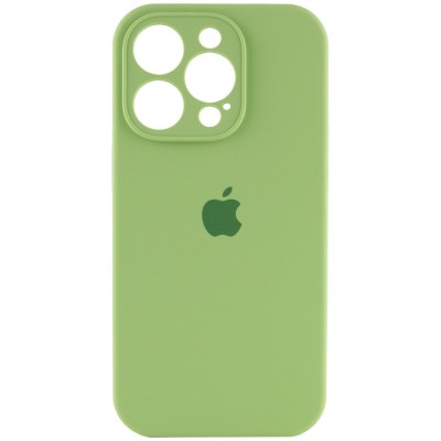 Чохол Silicone Case Full Camera Protective (AA) для Apple iPhone 16 Pro Max (6.9") М'ятний / Mint Чохол Silicone Case Full Camera Protective (AA) для Apple iPhone 16 Pro Max (6.9") М'ятний / Mint