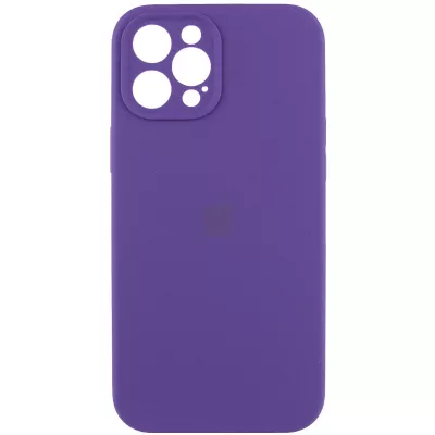 Чохол Silicone Case Full Camera Protective (AA) для Apple iPhone 16 Pro Max (6.9") Фіолетовий / Amethyst