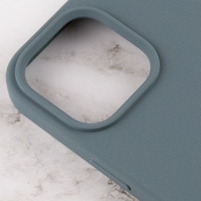 Чохол Silicone Case Full Protective (AA) для Apple iPhone 14 (6.1") Зелений / Cactus