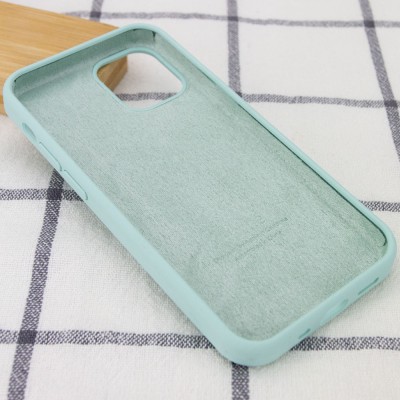 Чохол Silicone Case Full Protective (AA) для Apple iPhone 14 Plus (6.7") Бірюзовий / Beryl Чохол Silicone Case Full Protective (AA) для Apple iPhone 14 Plus (6.7") Бірюзовий / Beryl