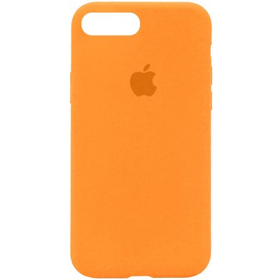 Чохол Silicone Case Full Protective (AA) для Apple iPhone 7 plus / 8 plus (5.5") Помаранчевий / Papaya