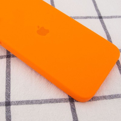 Чохол Silicone Case Square Full Camera Protective (AA) для Apple iPhone 11 Pro (5.8") Помаранчевий / Bright Orange Чохол Silicone Case Square Full Camera Protective (AA) для Apple iPhone 11 Pro (5.8") Помаранчевий / Bright Orange