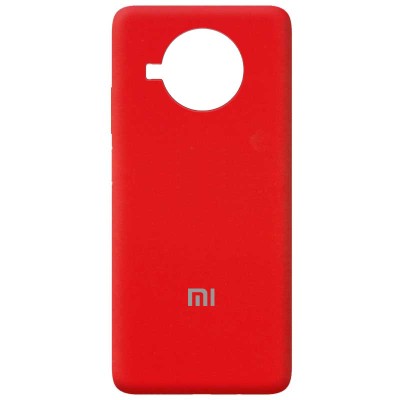 Чохол Silicone Cover Full Protective (AA) для Xiaomi Mi 10T Lite / Redmi Note 9 Pro 5G Червоний / Red