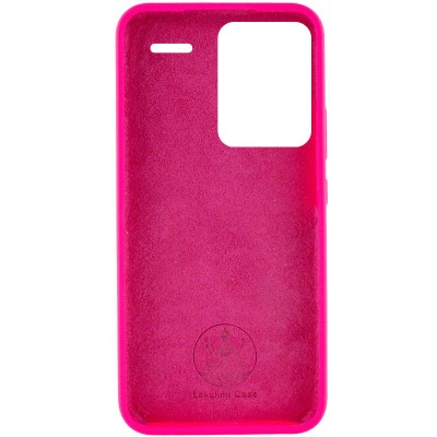 Чохол Silicone Cover Lakshmi (AAA) для Xiaomi Redmi Note 13 Pro+ Рожевий / Barbie pink