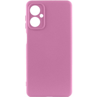 Чохол Silicone Cover Lakshmi Full Camera (A) для Motorola Moto G14 Рожевий / Pink