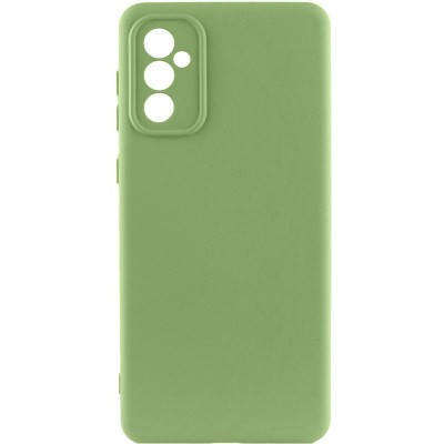 Чохол Silicone Cover Lakshmi Full Camera (A) для Samsung Galaxy A25 5G Зелений / Pistachio