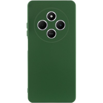 Чохол Silicone Cover Lakshmi Full Camera (AA) для Xiaomi Redmi 14C / Poco C75 Зелений / Dark green