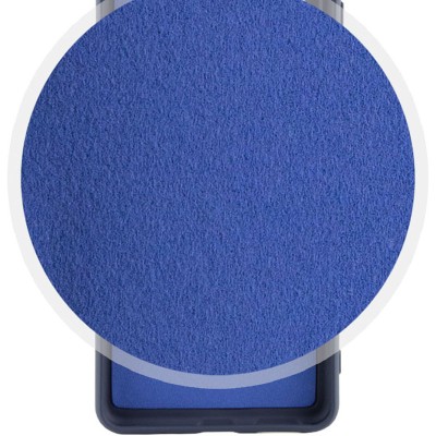 Чохол Silicone Cover Lakshmi Full Camera (AAA) для Xiaomi Redmi Note 10 / Note 10s / Poco M5s Темно-синій / Midnight blue