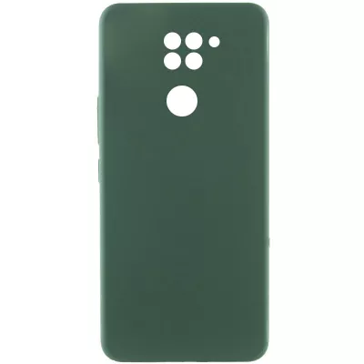 Чохол Silicone Cover Lakshmi Full Camera (AAA) для Xiaomi Redmi Note 9 / Redmi 10X Зелений / Cyprus Green