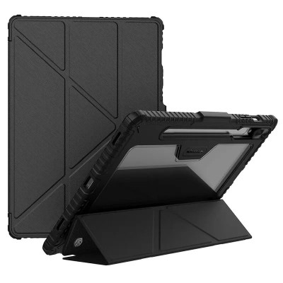 Чохол-книжка Nillkin Bumper Pro Multi-angle для Samsung Galaxy Tab S9+ / S10+ 12.4’’ Black Чохол-книжка Nillkin Bumper Pro Multi-angle для Samsung Galaxy Tab S9+ / S10+ 12.4’’ Black