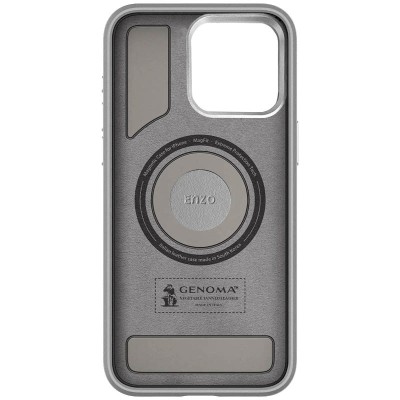 Чохол PC+Leather SGP with MagSafe для Apple iPhone 16 Pro (6.3") Grey Чохол PC+Leather SGP with MagSafe для Apple iPhone 16 Pro (6.3") Grey