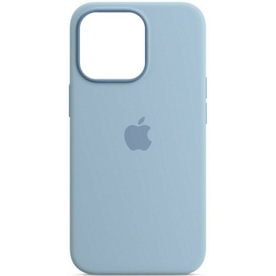 Чохол Silicone case (AAA) full with Magsafe and Animation для Apple iPhone 13 Pro Max (6.7") Блакитний / Blue Fog Чохол Silicone case (AAA) full with Magsafe and Animation для Apple iPhone 13 Pro Max (6.7") Блакитний / Blue Fog