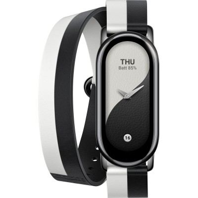 Ремінець Xiaomi Smart Band 8 Black White(чор-біл)(BHR7296CN)