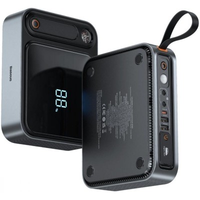 Автомобільний пускозарядний пристрій Baseus Super Energy Ultra Jump Starter 3000A Cluster (C00251400111-00) Black