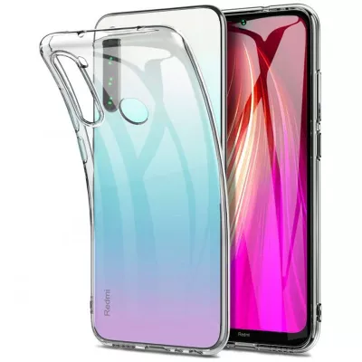 TPU чохол Epic Transparent 1,5mm для Xiaomi Redmi Note 8 / Note 8 2021 Безбарвний (прозорий)