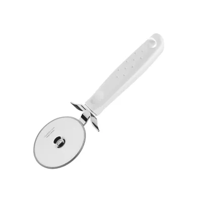 Кух.прилад TRAMONTINA Utilita нерж ніж д/піци кругл.біла пласт.ручка (25625/180)