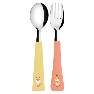Столові прилади дит. TRAMONTINA Baby Friends X2пр.стол.приб. (23797/905)