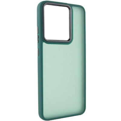 Чохол TPU+PC Lyon Frosted для Xiaomi Redmi 13C / Poco C65 Green