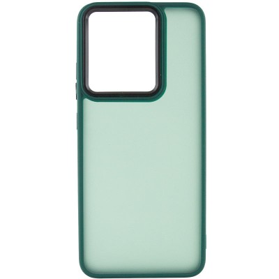 Чохол TPU+PC Lyon Frosted для Xiaomi Redmi 13C / Poco C65 Green