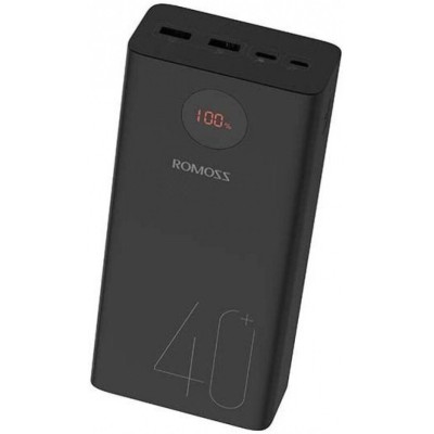Портативна батарея Romoss 40000mAh 18W PEA40 Black
