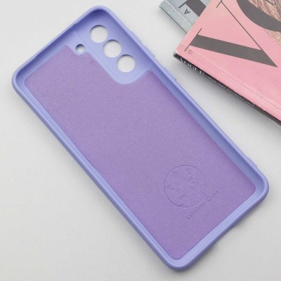 Чохол Silicone Cover Lakshmi Full Camera (AA) для Samsung Galaxy S24 FE Бузковий / Dasheen