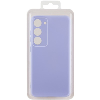 Чохол Silicone Cover Lakshmi Full Camera (AA) для Samsung Galaxy S24 FE Бузковий / Dasheen