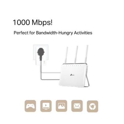 Гігабітний Powerline адаптер, TL-PA7017P TP-LINK