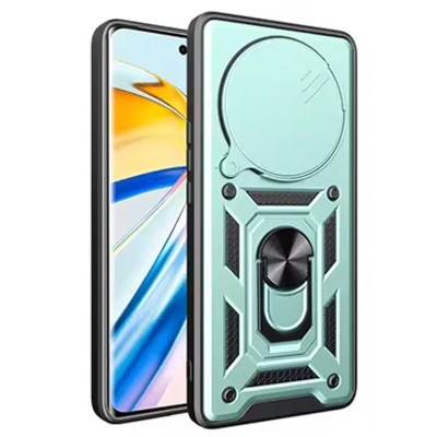 Ударостійкий чохол Camshield Serge Ring для Xiaomi Redmi A3 / A3x Зелений Ударостійкий чохол Camshield Serge Ring для Xiaomi Redmi A3 / A3x Зелений