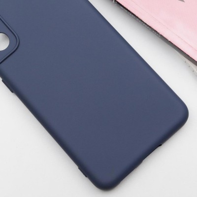 Чохол Silicone Cover Lakshmi Full Camera (AA) для Samsung Galaxy S24 FE Синій / Midnight blue